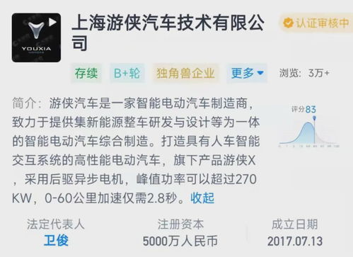 PPT造車夢碎 游俠汽車董事長股權遭凍結，技術轉讓成空談